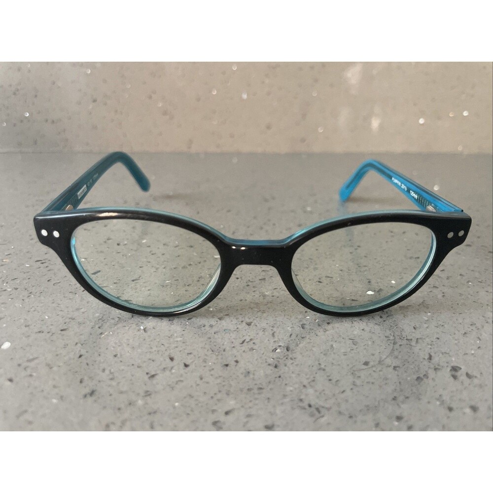 Peekaboo 43-19-125 eyeglasses frames only black full rim pumpkin 20/15